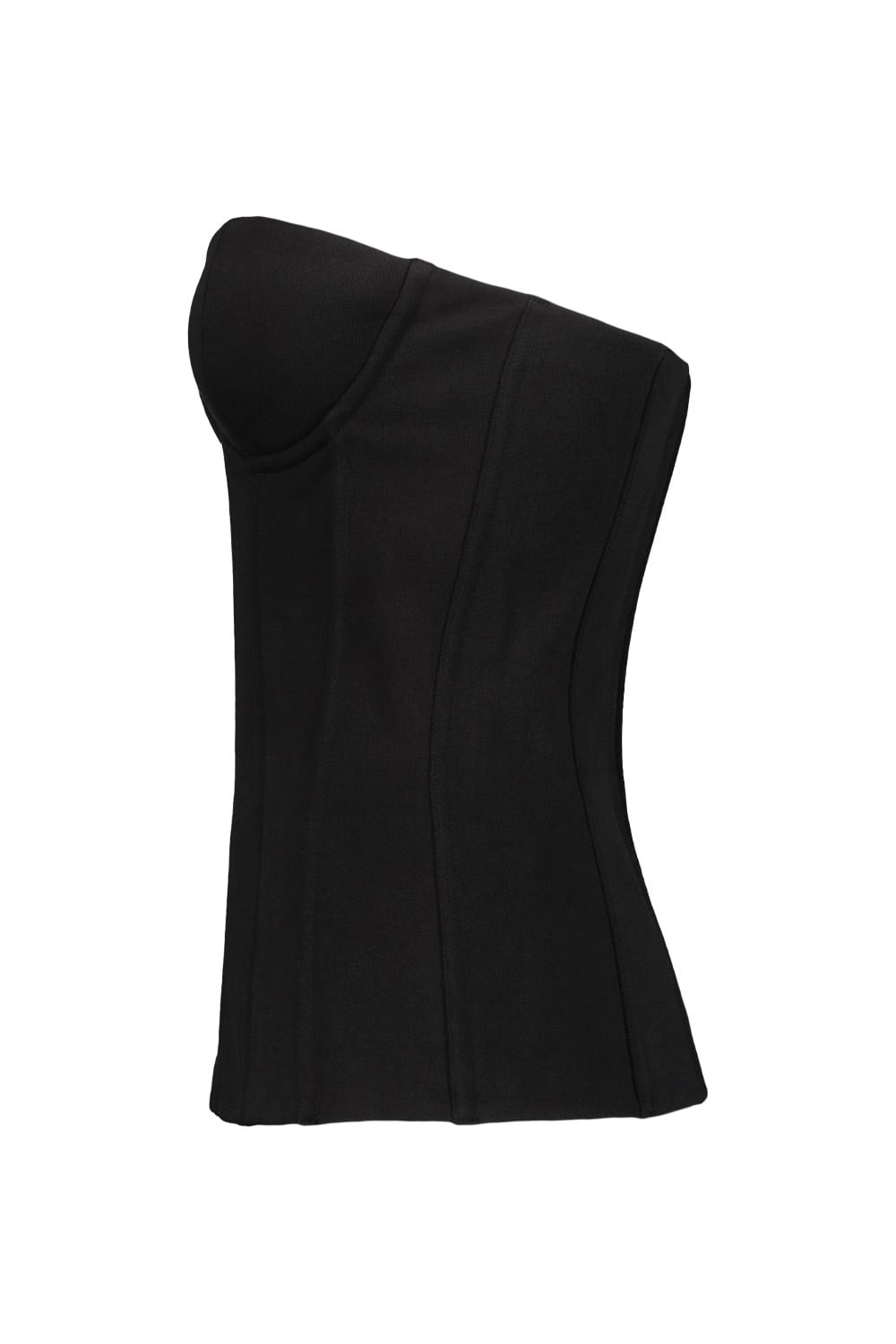 Shop Vetements Molleton Corset In Black