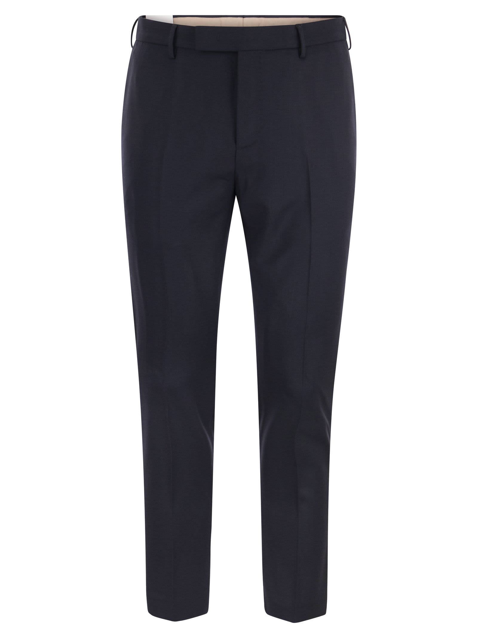 PT01 STRETCH WOOL TROUSERS