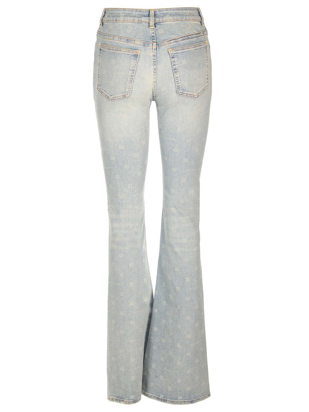 Shop Givenchy Bootcut Jeans In Blue