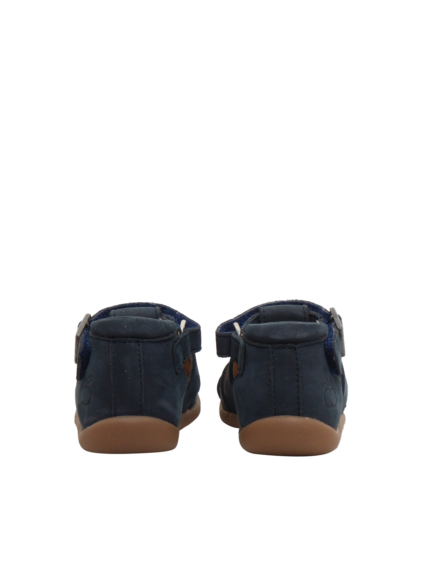 Shop Pom D'api Blue First Steps Sandals