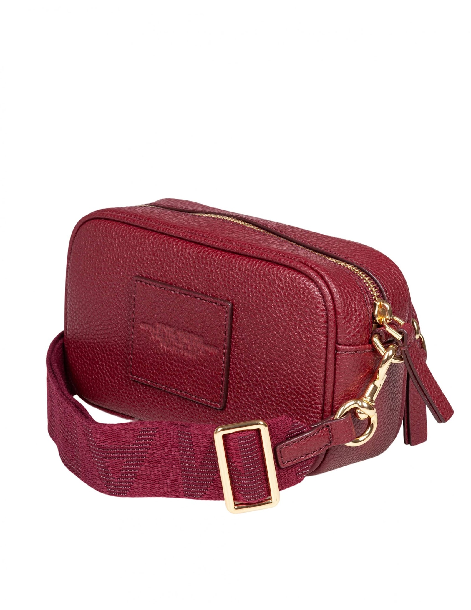 Marc Jacobs The Crossbody Tote Leather Bag Cherry Color In Red