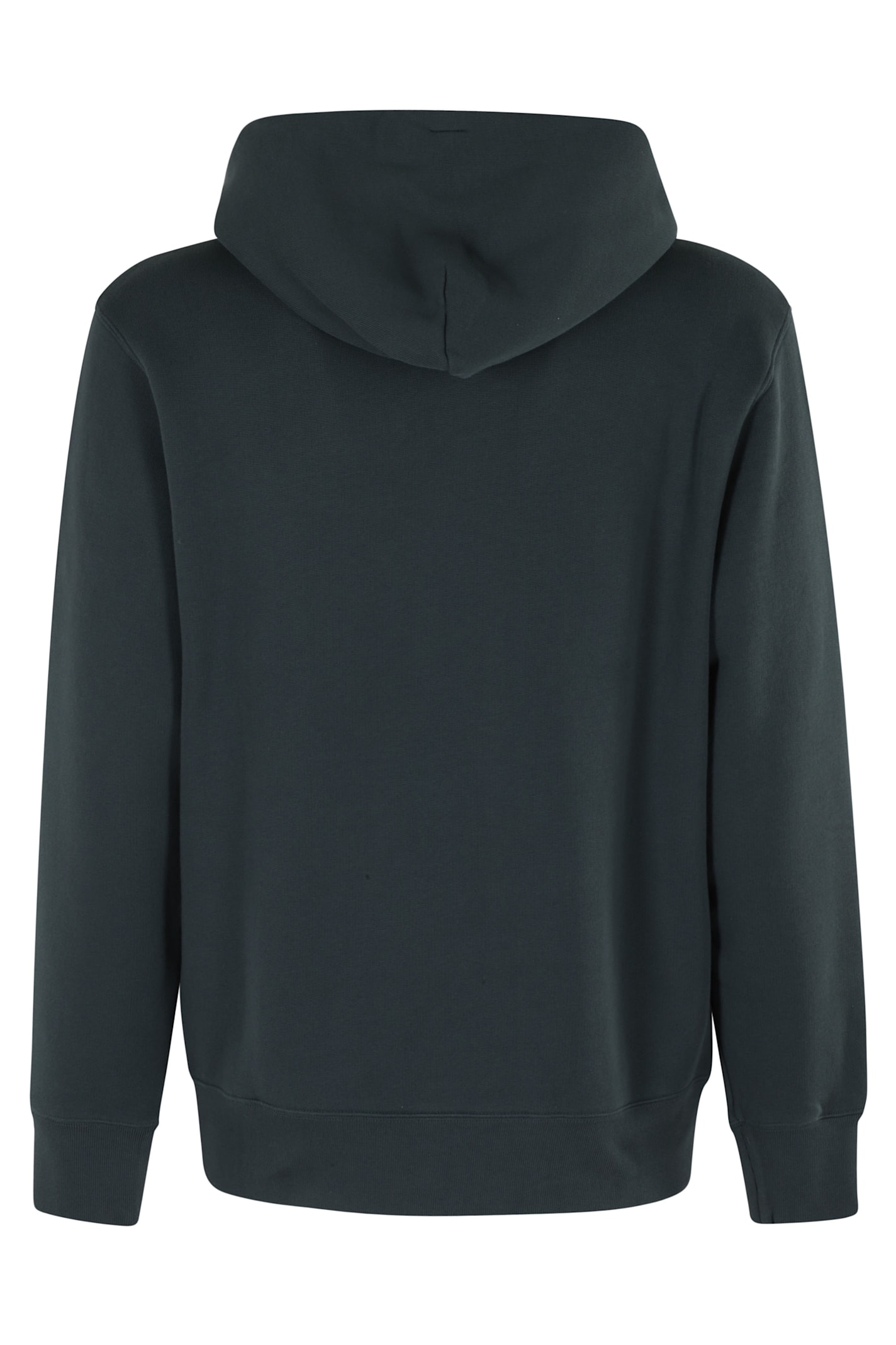 Autry Relaxed Fit Hoodie With Embroidered Logo And Classic Kangaroo Pocket In Green
