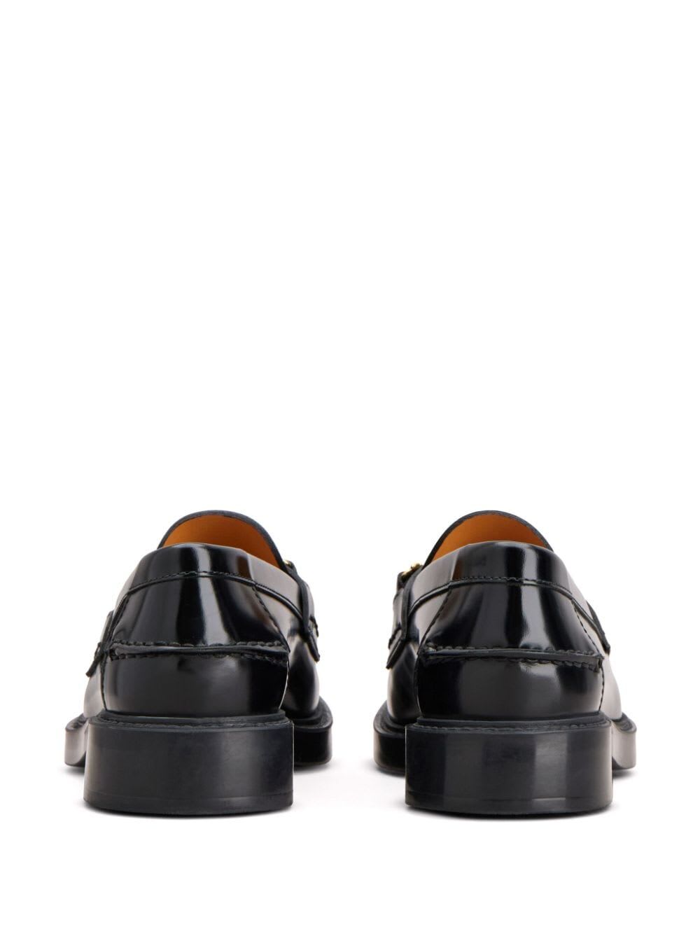 Shop Tod's Hook Loafer In Black