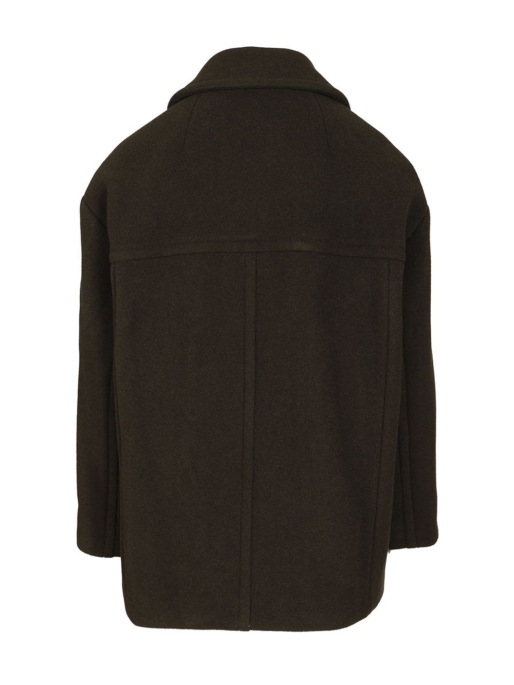 Isabel Marant Fiby Coat In Green