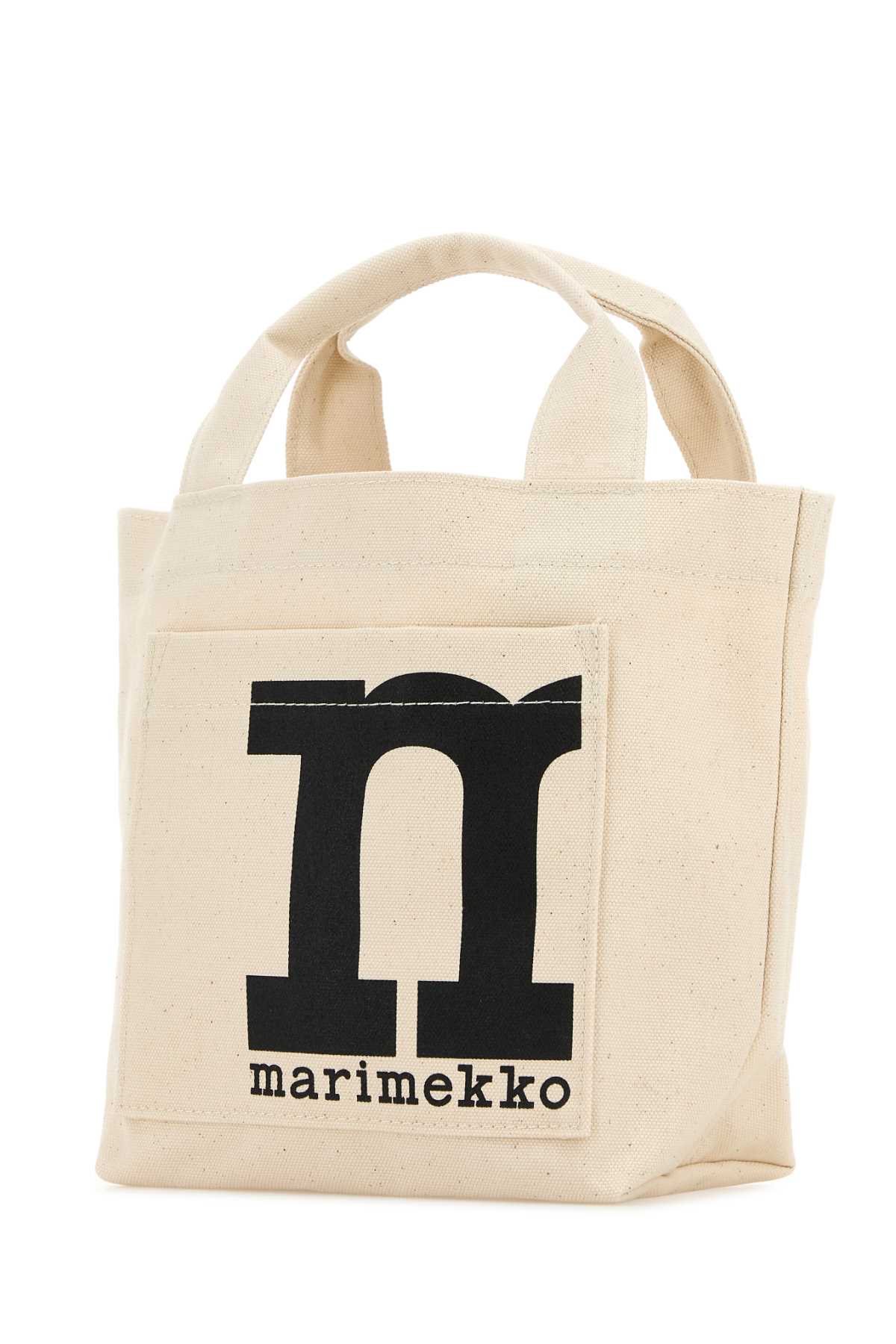 Marimekko Borsa Shopping In Tela Sabbia Melangè Donna In 100
