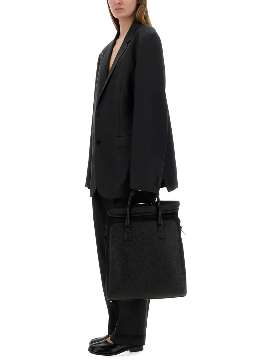 Shop Maison Margiela Wool And Mohair Pants