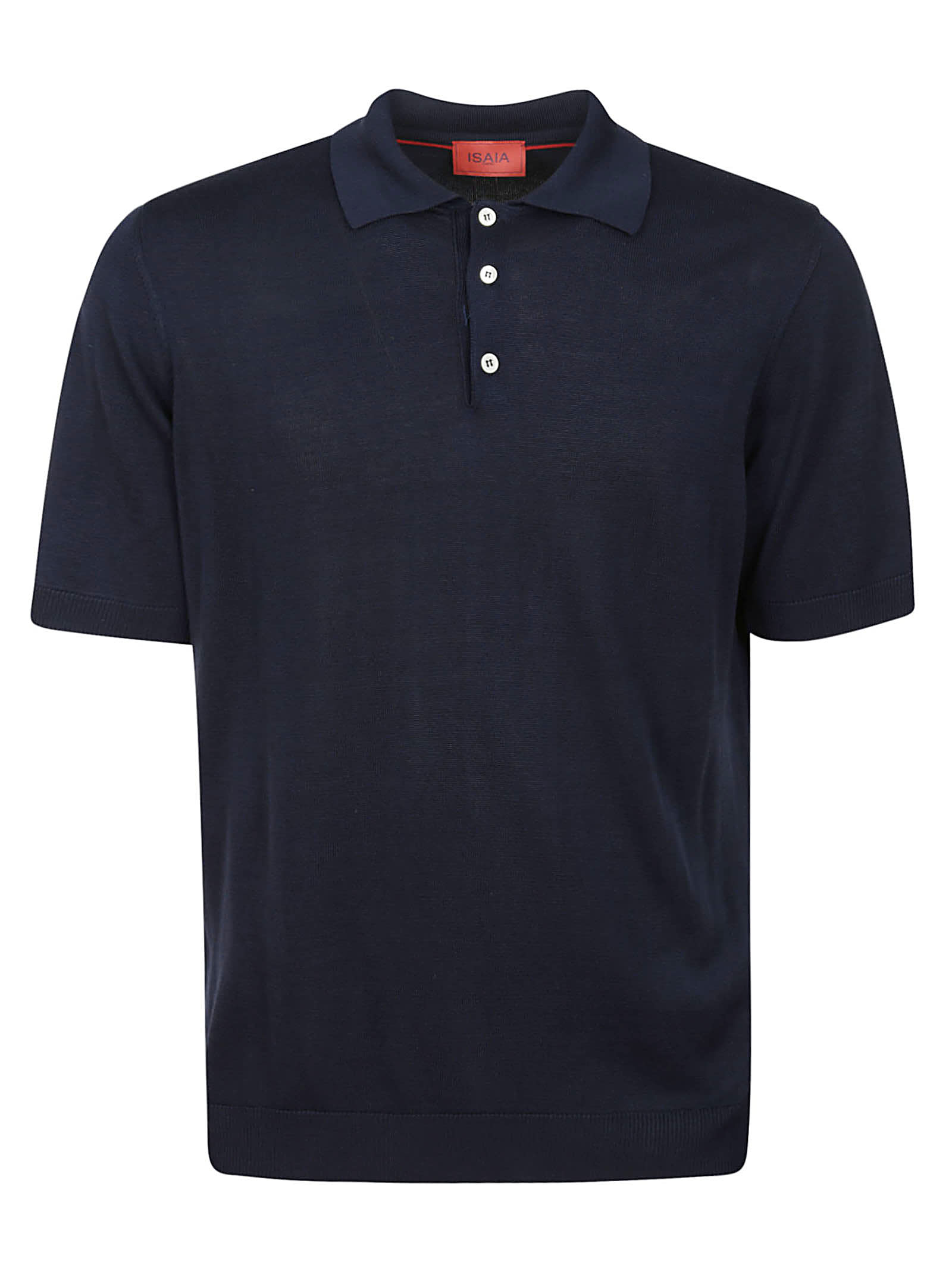 Shop Isaia Polo In Blue