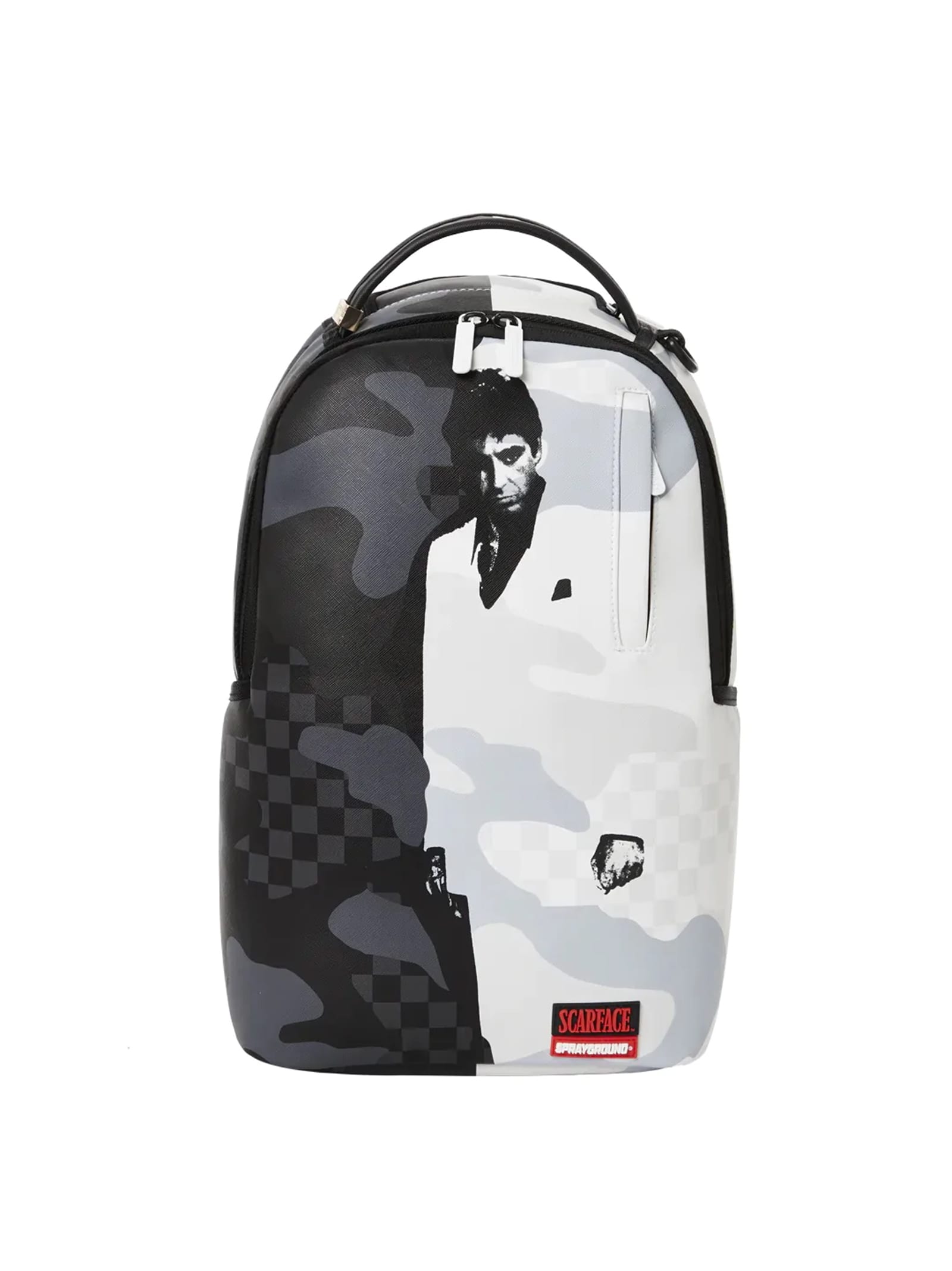 Sprayground Scarface Backpack In White ModeSens