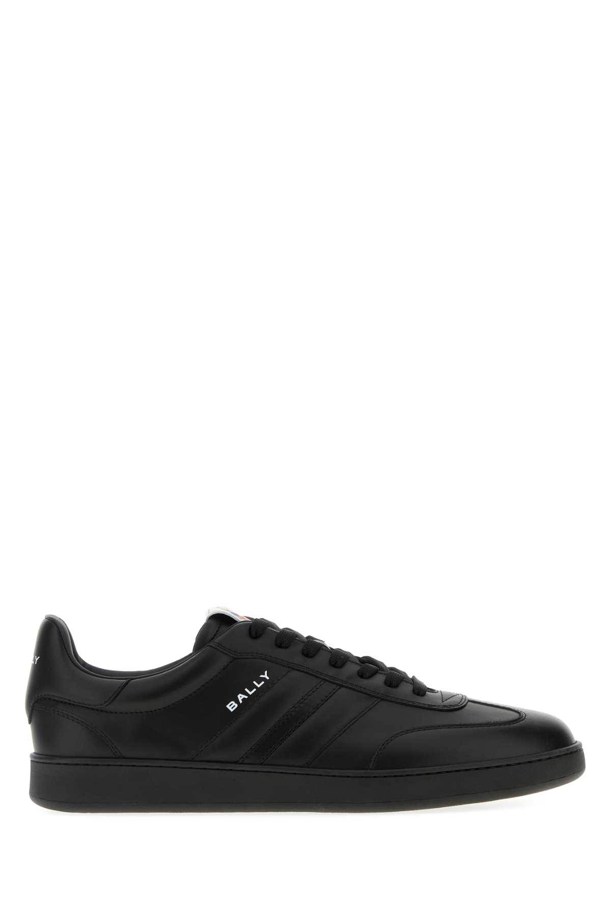 Black Leather Rivy Sneakers