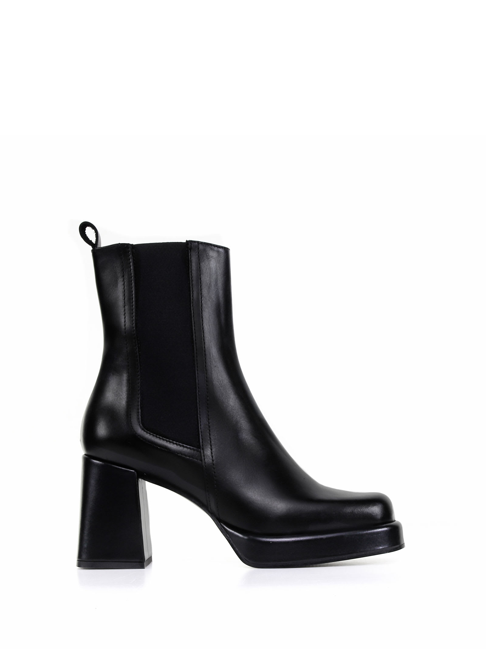 Janet & Janet Ankle Boot With Platform And Heel