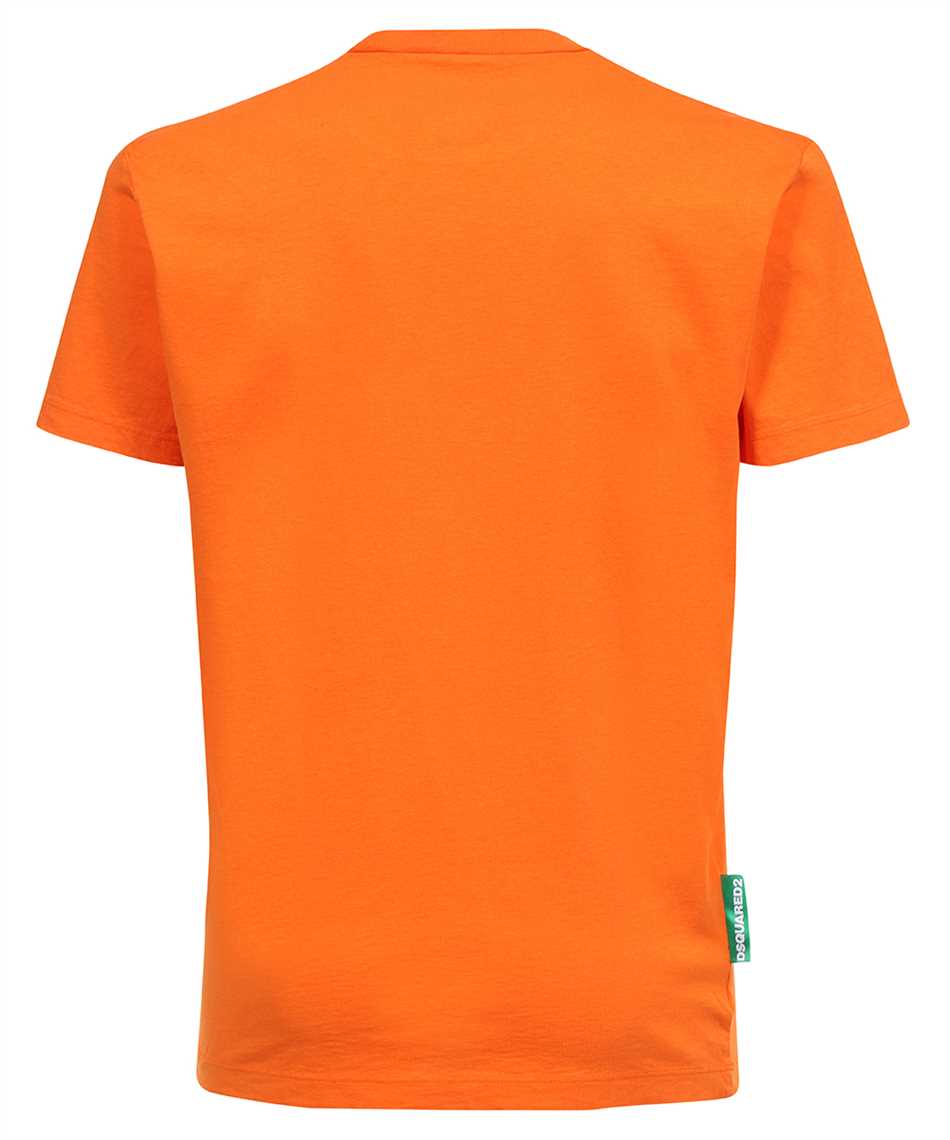 Shop Dsquared2 Crew-neck T-shirt In Orange