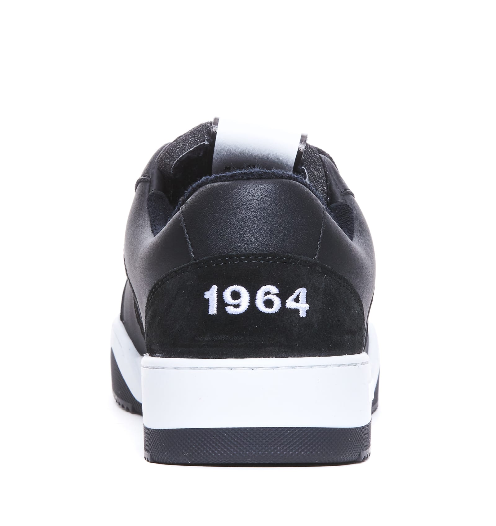 Shop Dsquared2 Spiker Sneakers In Black