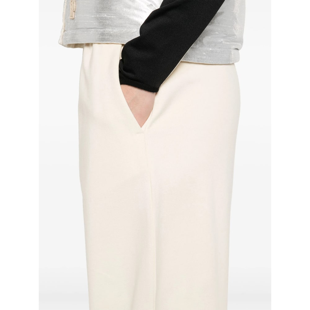 Moncler Cotton Pants In White