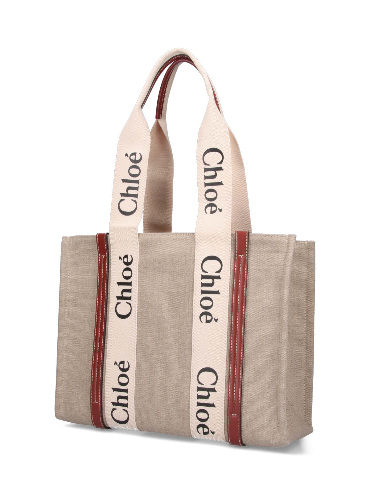 Shop Chloé Woody Medium Tote Bag