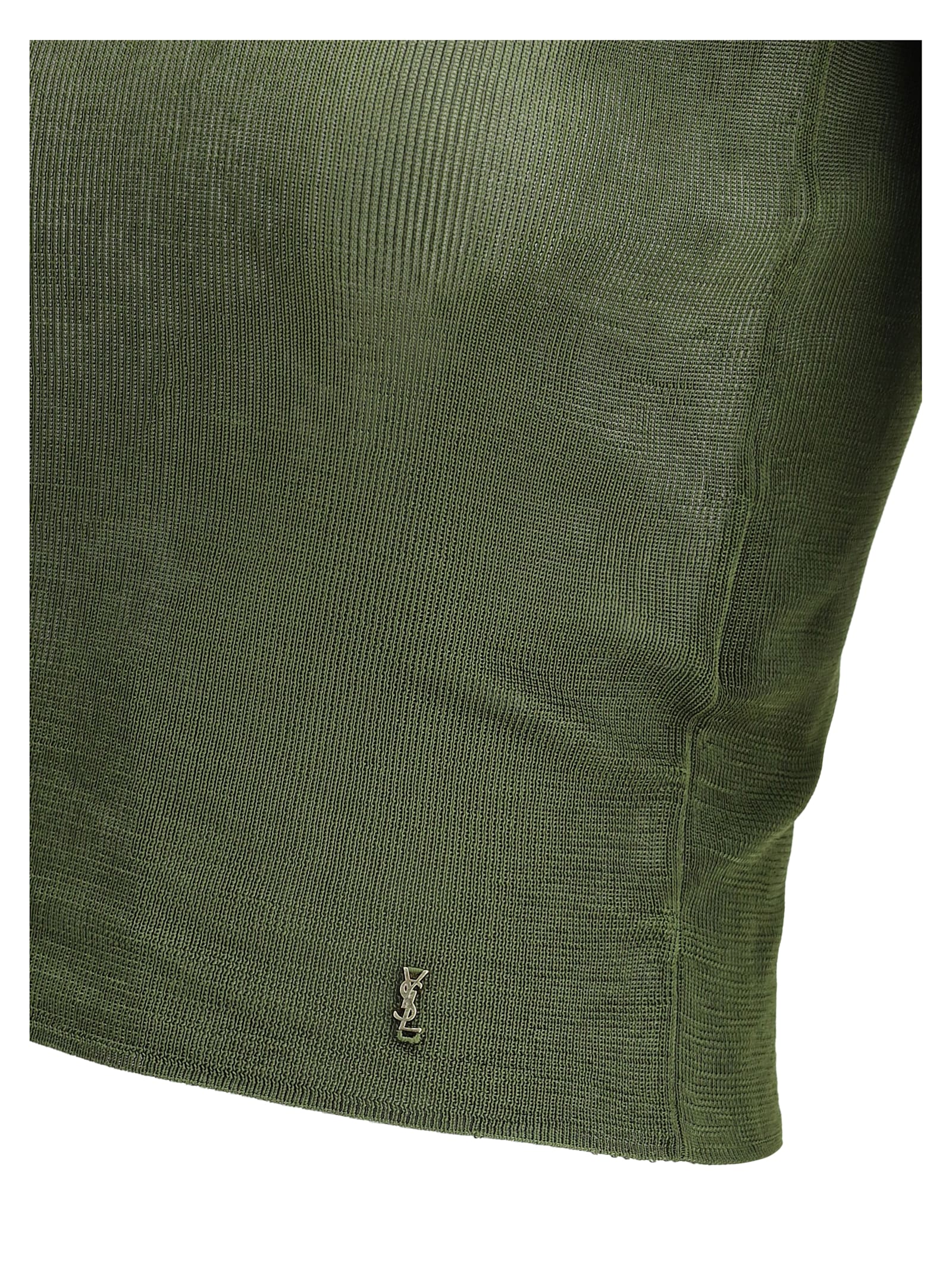 Shop Saint Laurent Short-sleeved Top