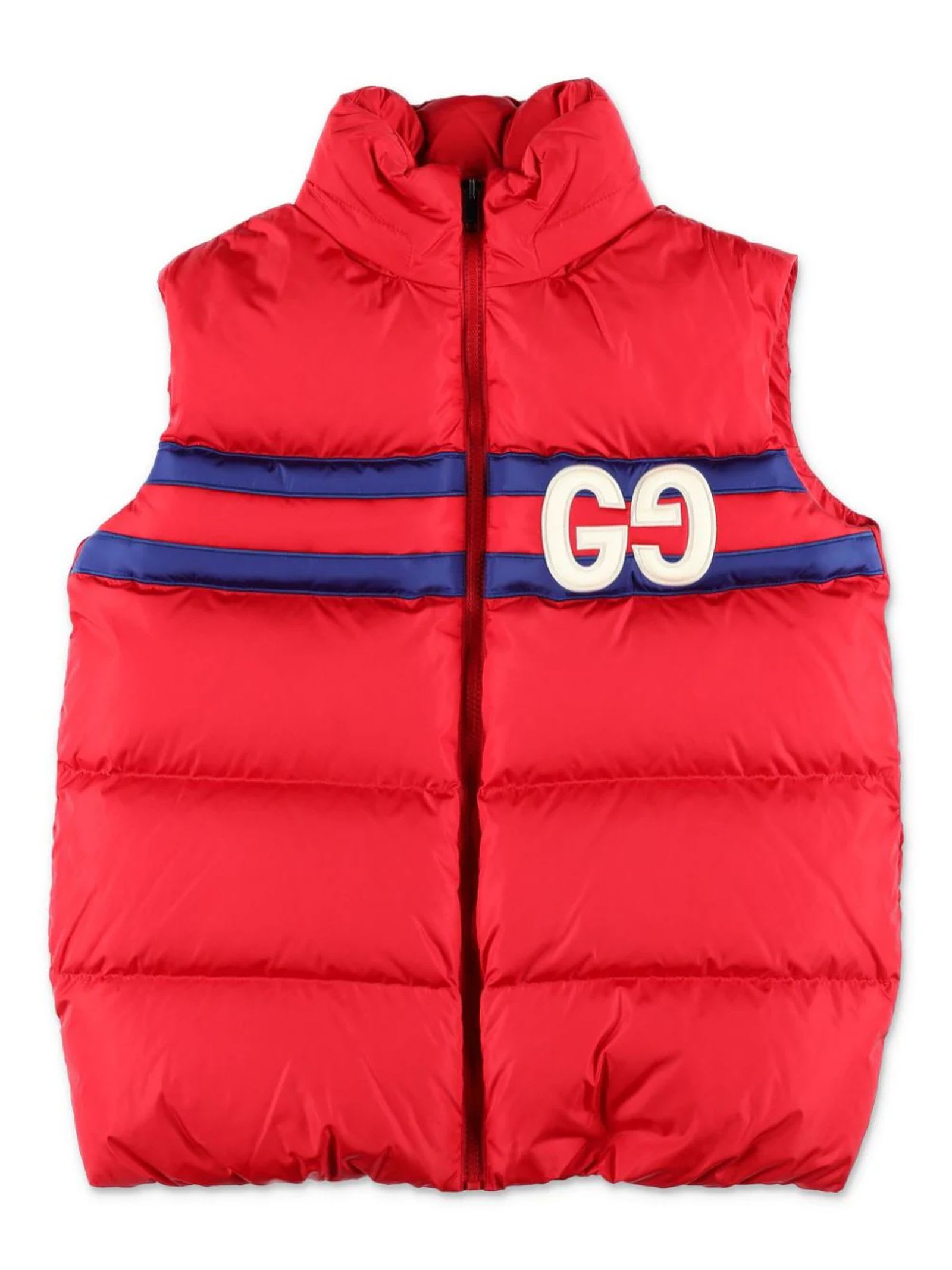Gucci Kids Jackets Red