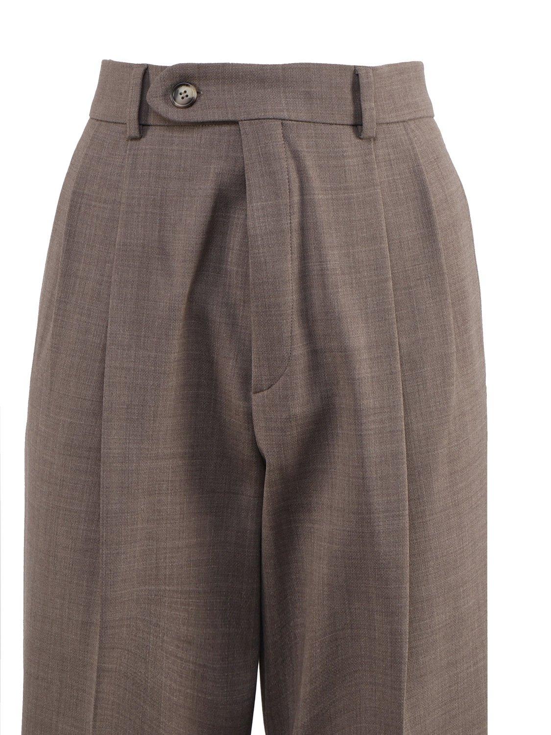 Sportmax Tailored Carrot Pants With Textured Fabric In Grigio
