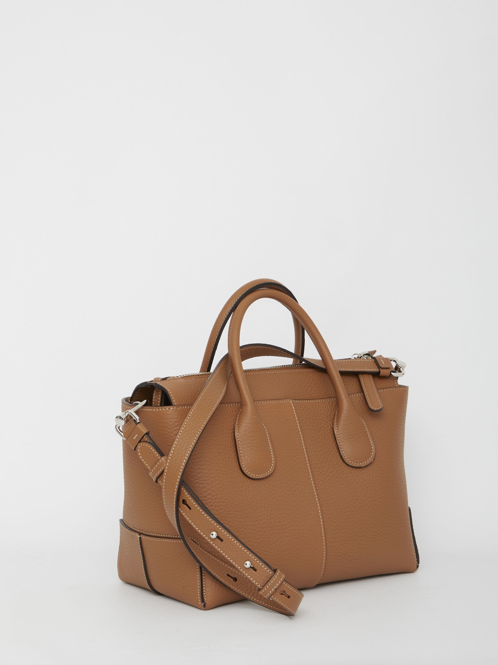 Shop Tod's Small Tods Di Bag In Brown