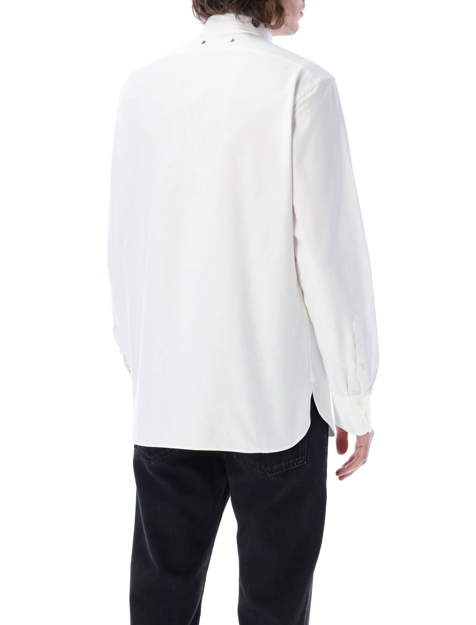 Shop Golden Goose Alvise Regular Shirt In White