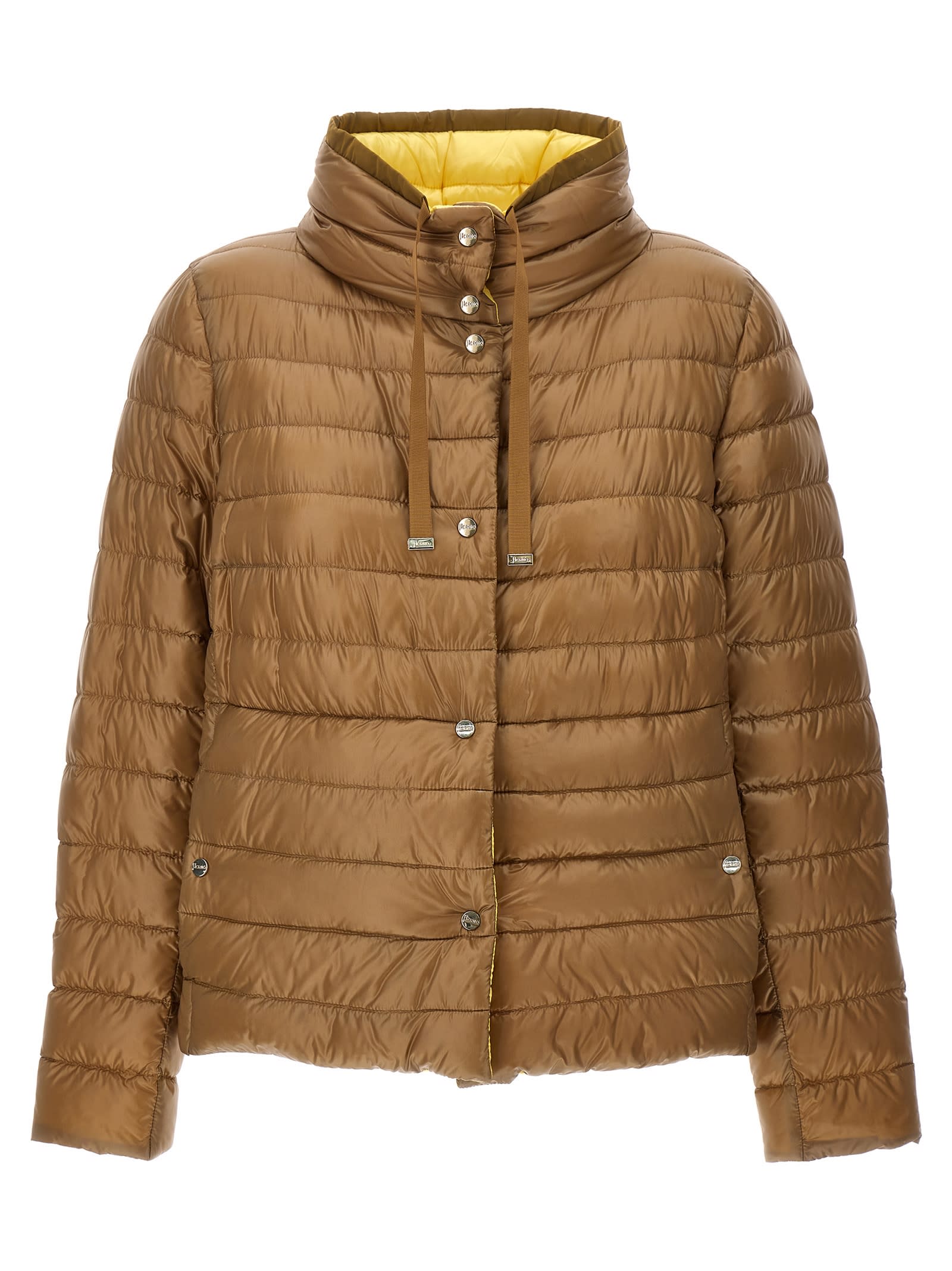 Shop Herno Reversible Down Jacket