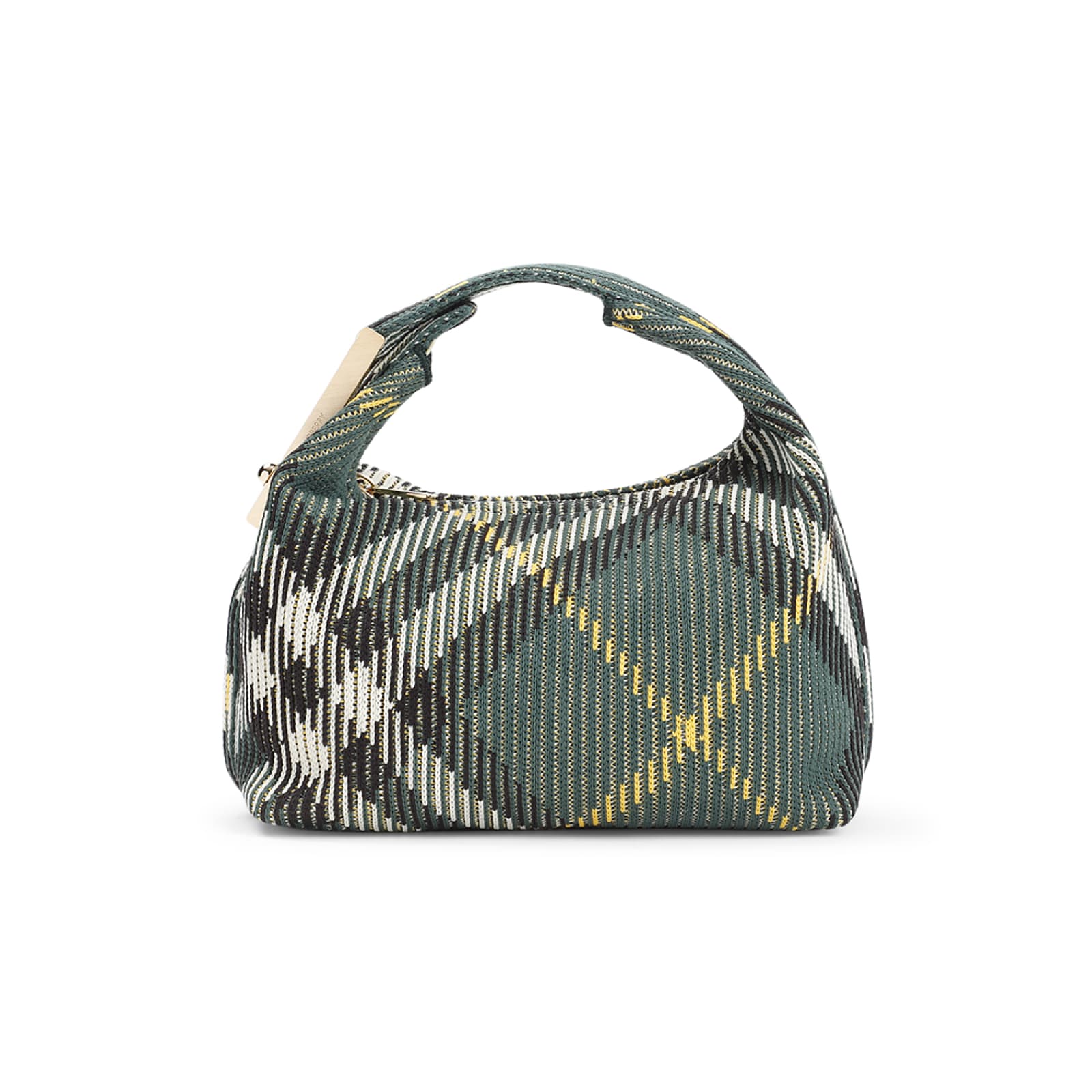 Shop Burberry Mini Duffle Bag In Ivy