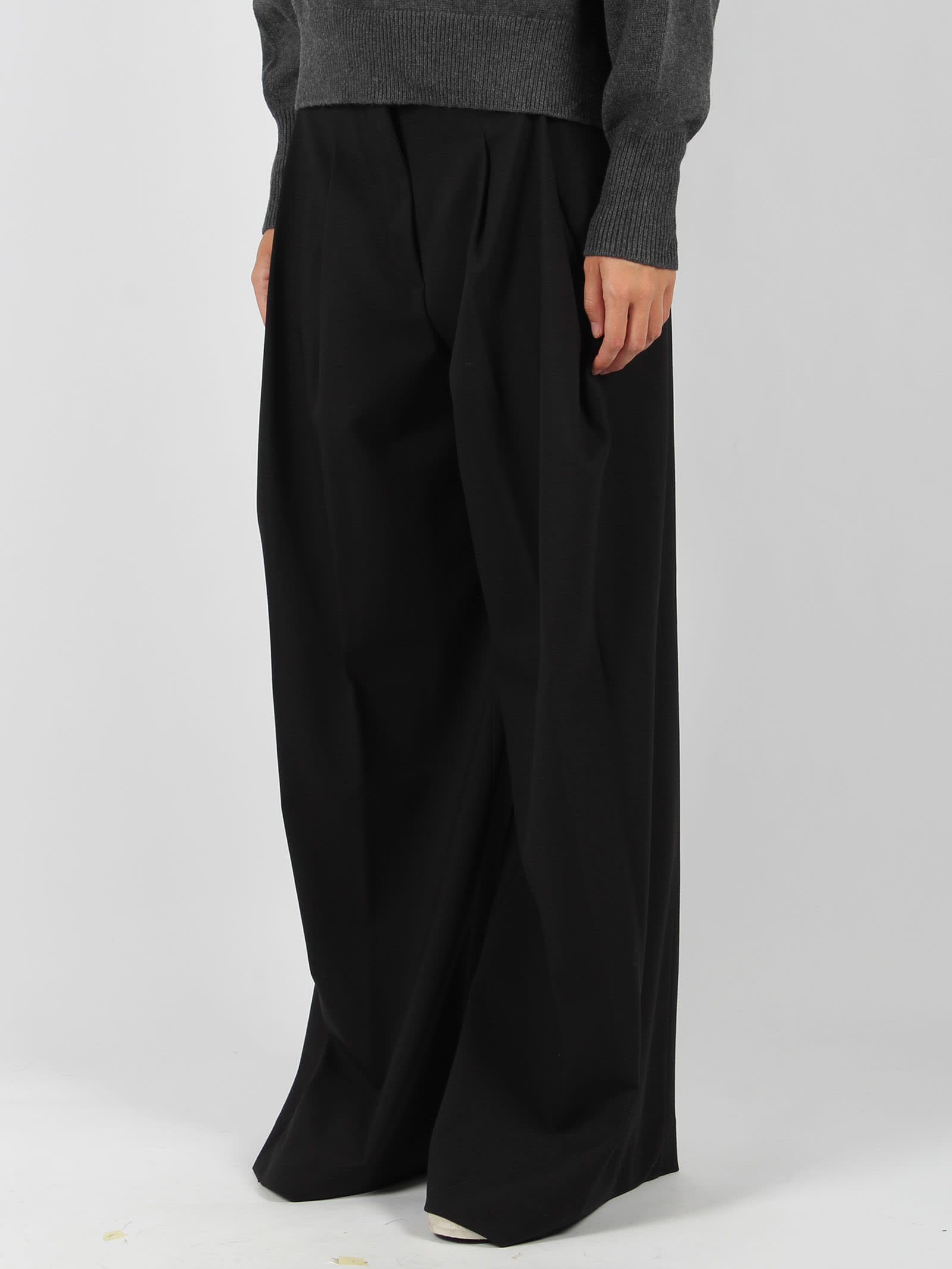 Shop Nine In The Morning Petra Trousers In Black