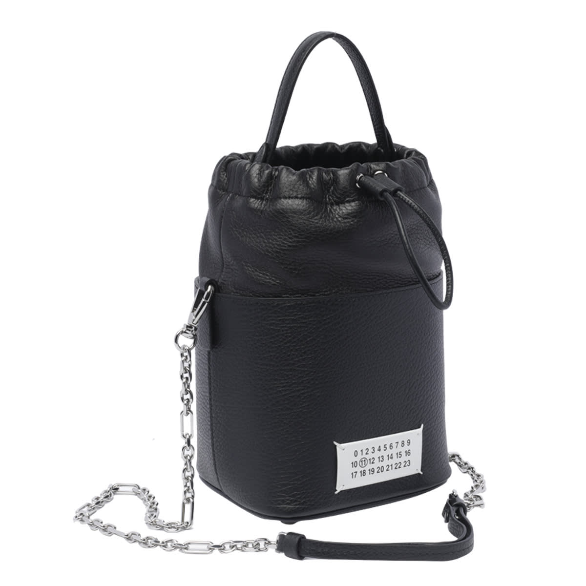 Shop Maison Margiela 5ac Bucket Small In Black