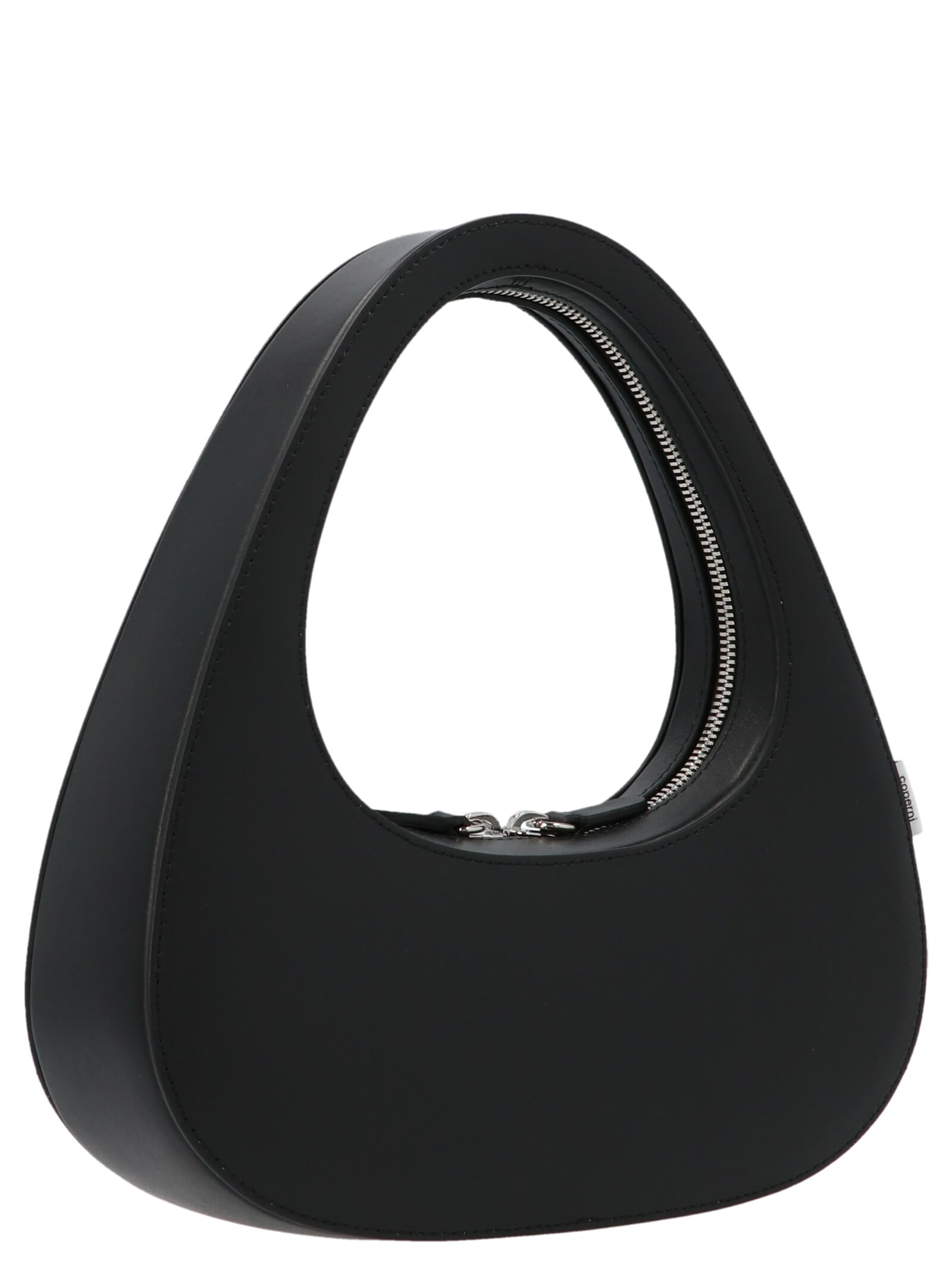 Shop Coperni Mini Swipe Bag Handbag In Black