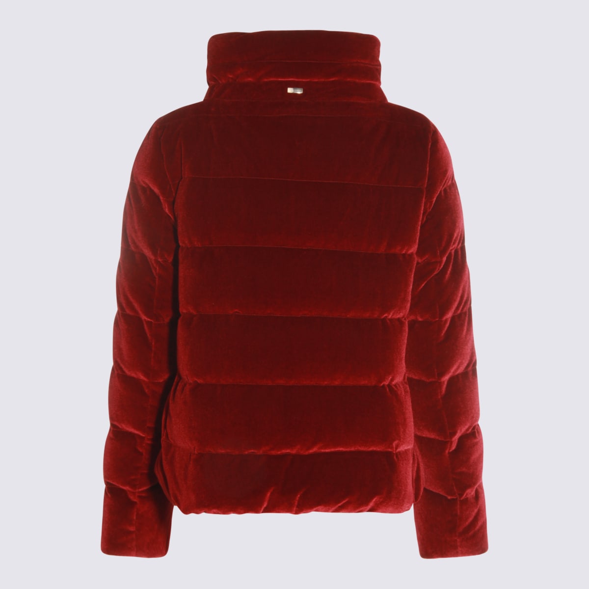 Herno Red Down Jacket In Red