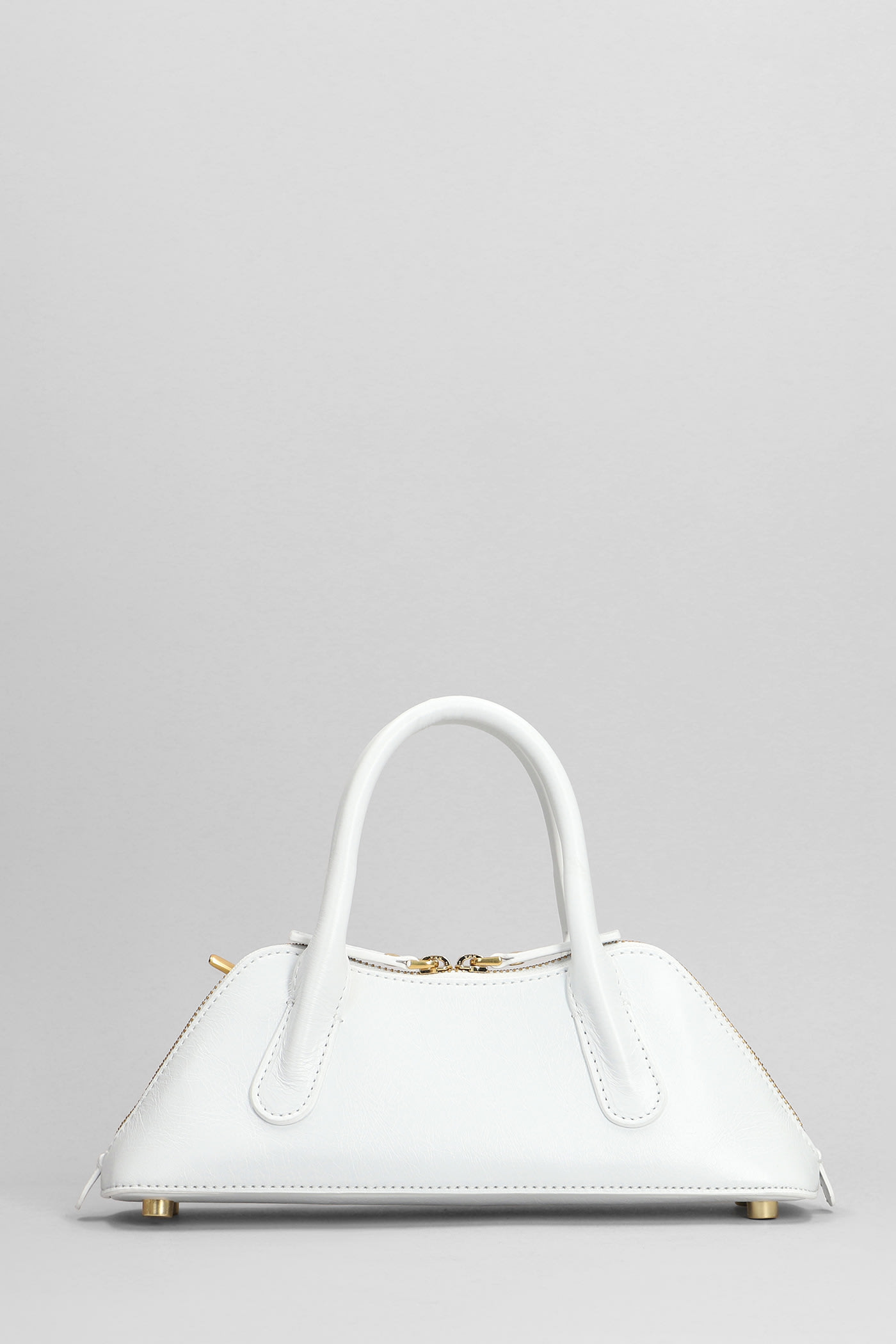 Shop Blumarine Hand Bag In White Leather