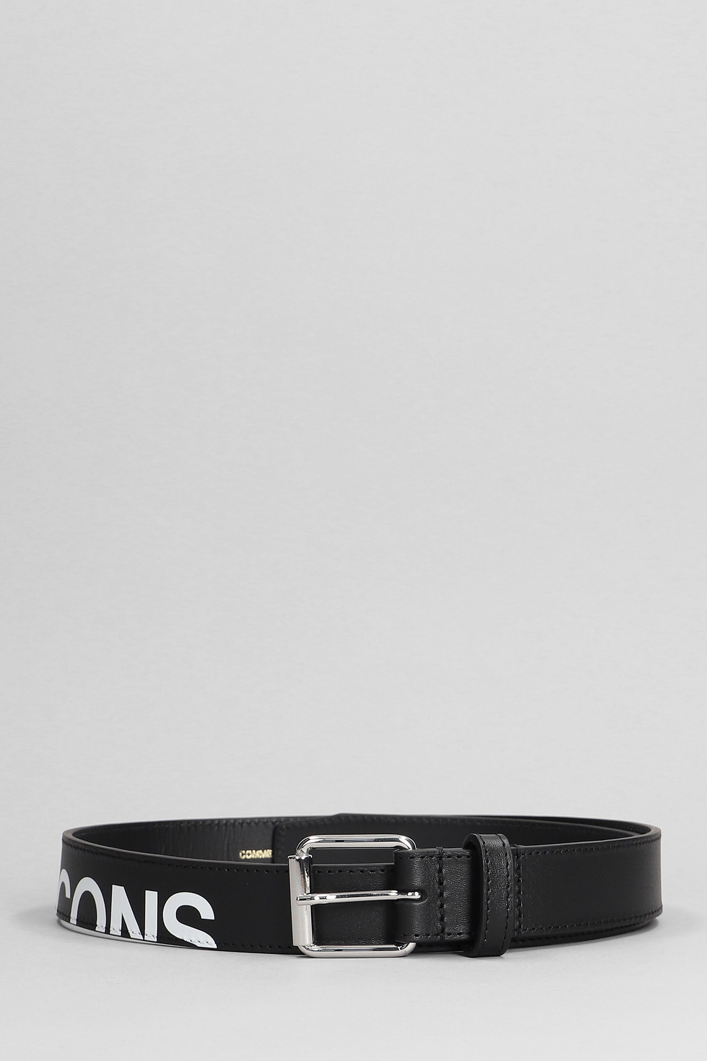 Shop Comme Des Garçons Belts In Black Leather