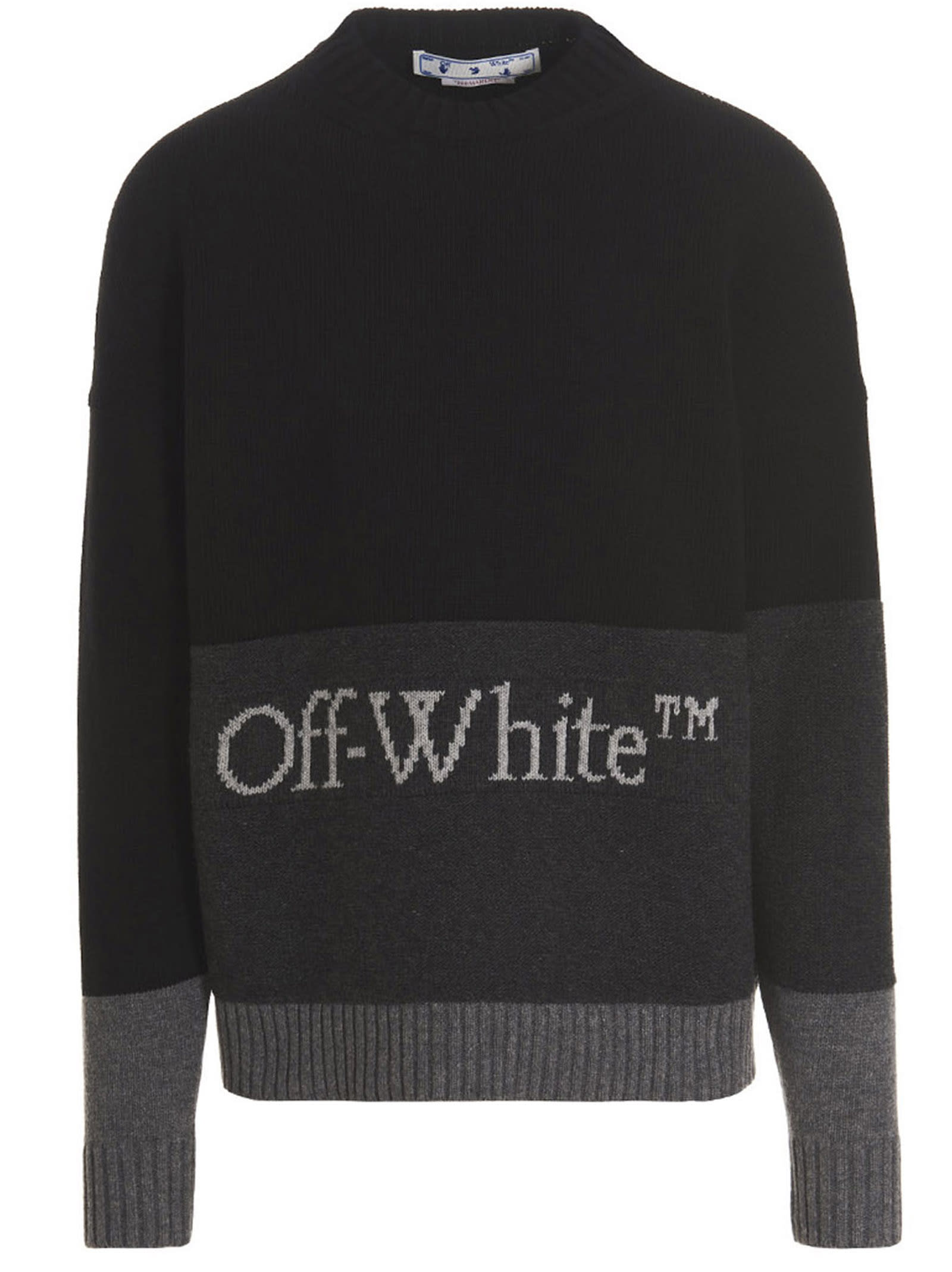 Off-White Color Block Sweater