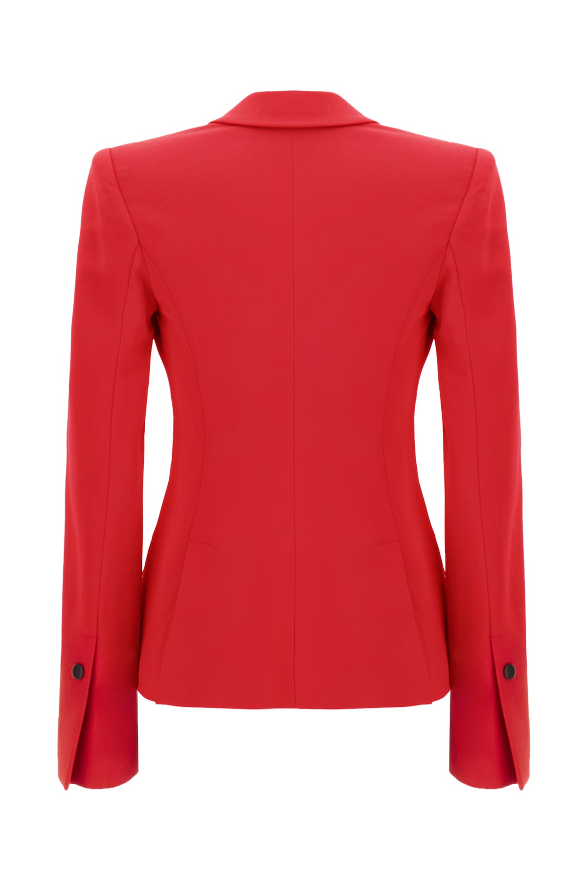 Ferragamo Wool Double Natte One-button Blazer Jacket In 005