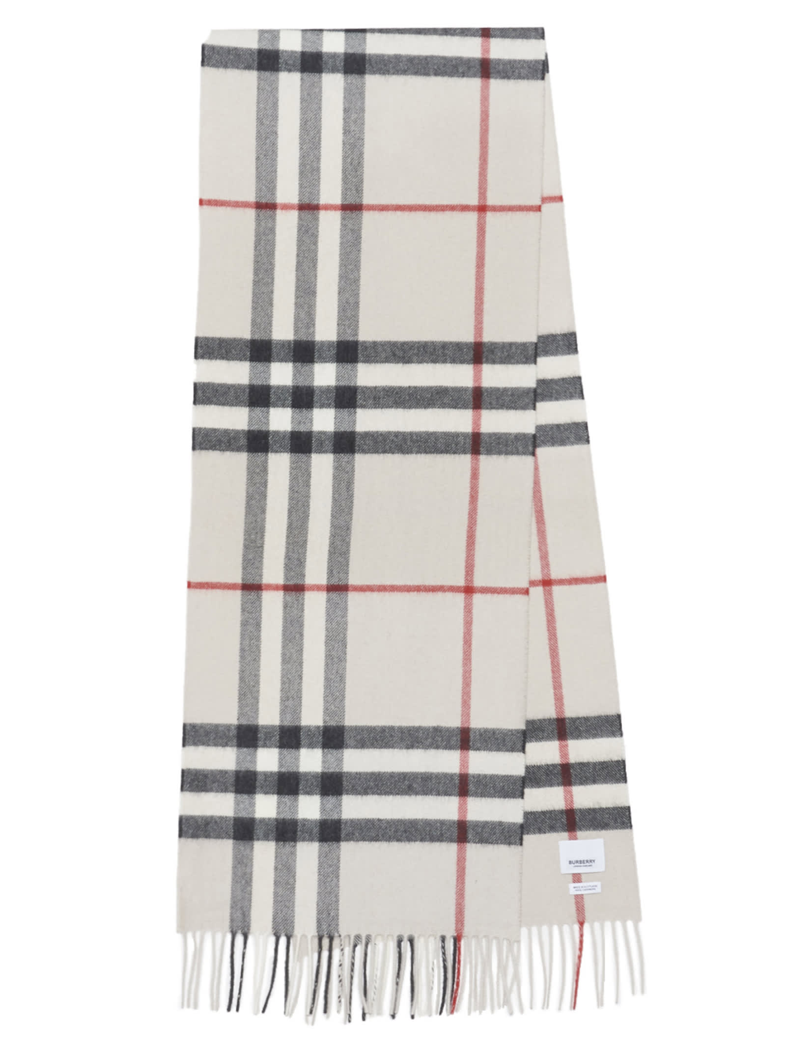 Burberry Giant Check Scarf In Multicolor