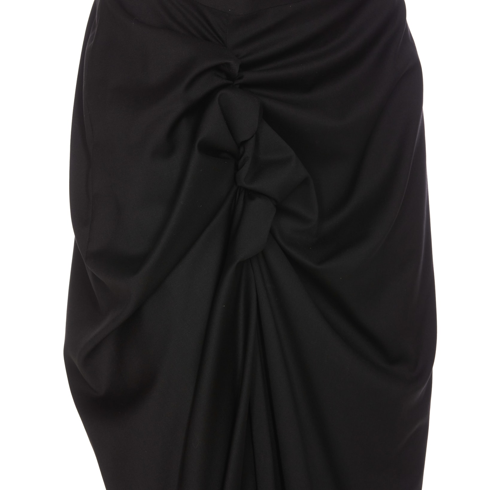 Shop Vivienne Westwood Long Side Panther Skirt In Black
