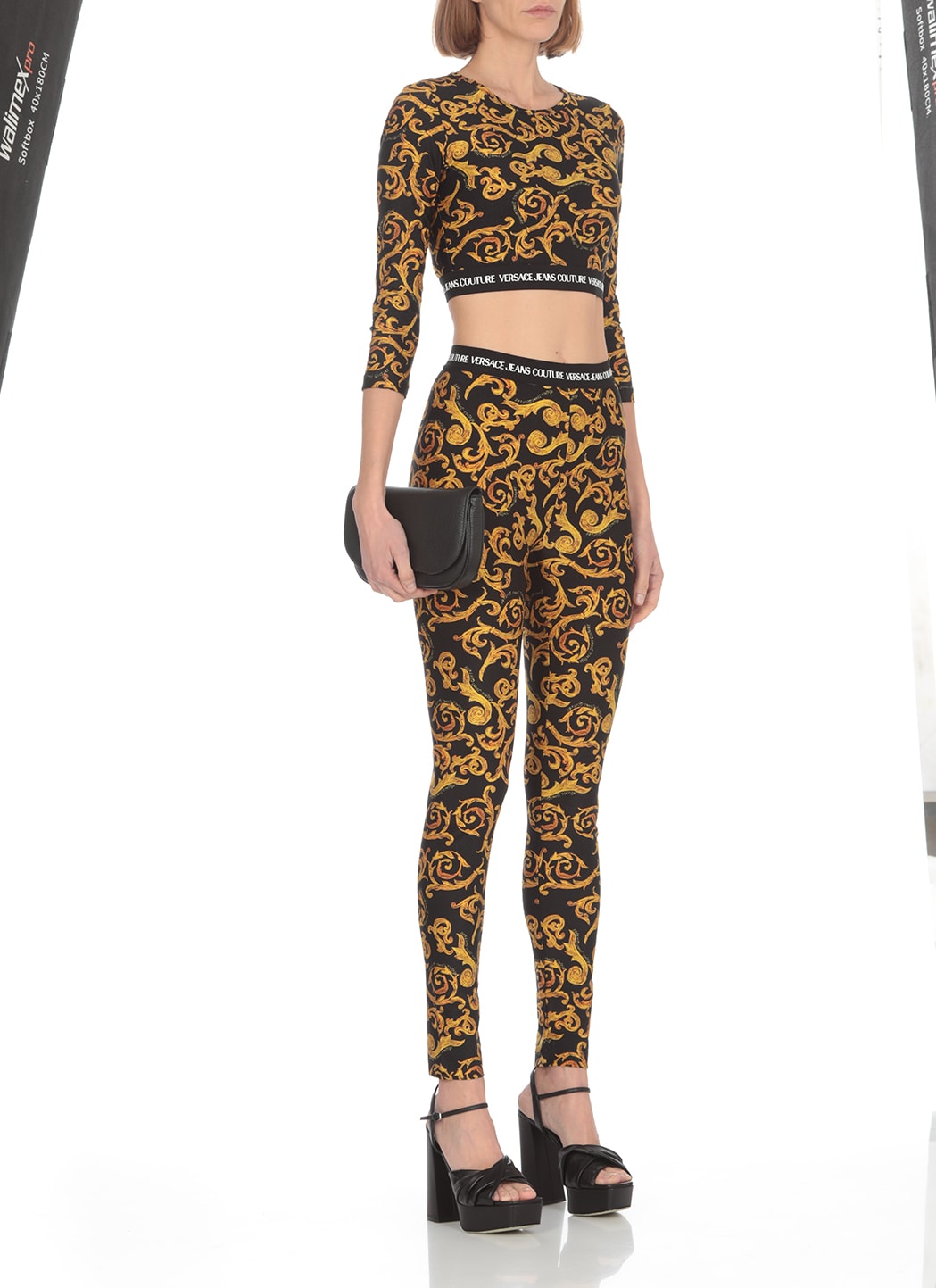 Versace Jeans Couture Logo Couture Leggings