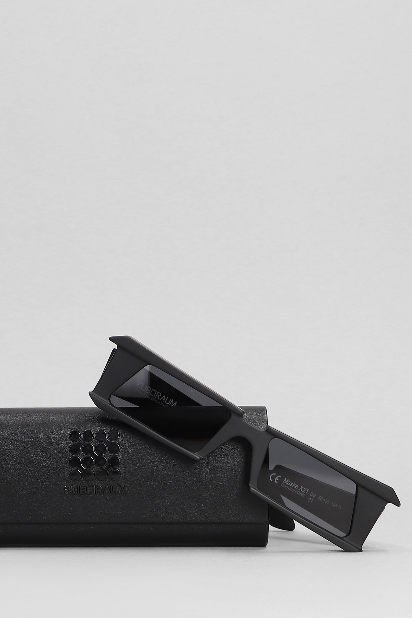 Kuboraum X21 Sunglasses In Black Acetate In Black