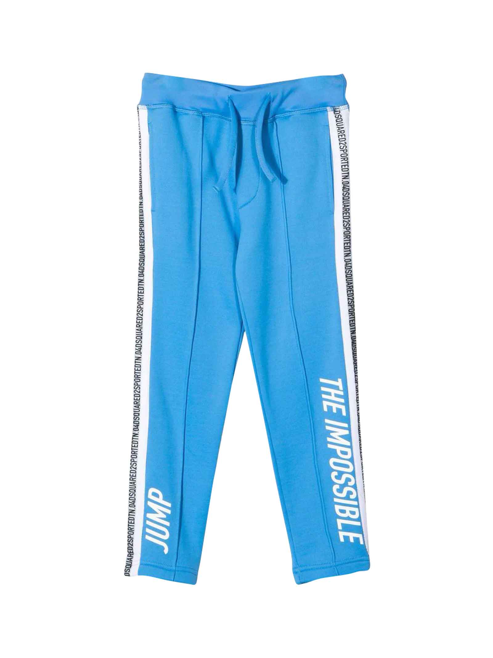 Dsquared2 Light Blue Teen Sports Trousers