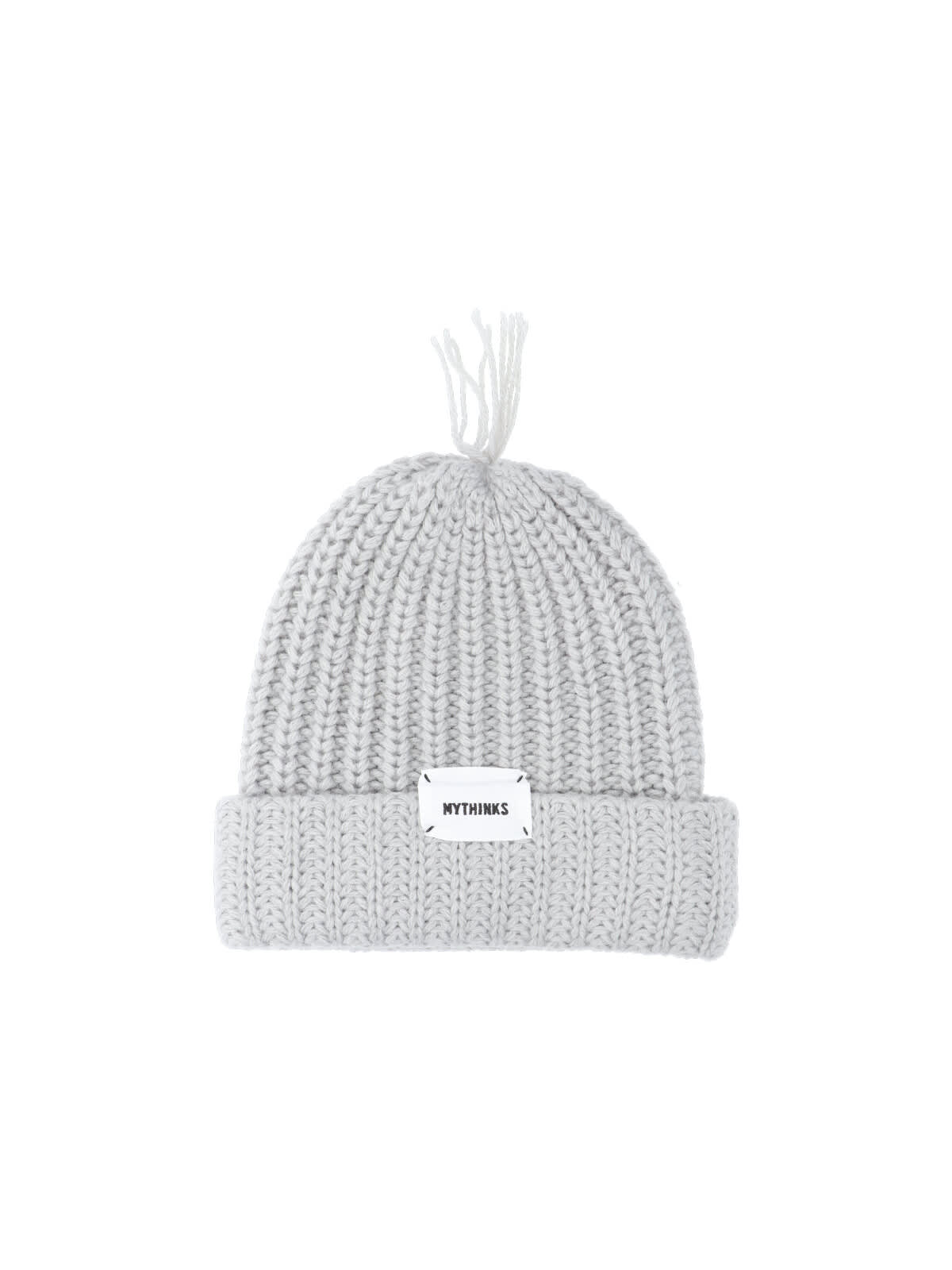 Mythinks Wool Blend Beanie In Gray