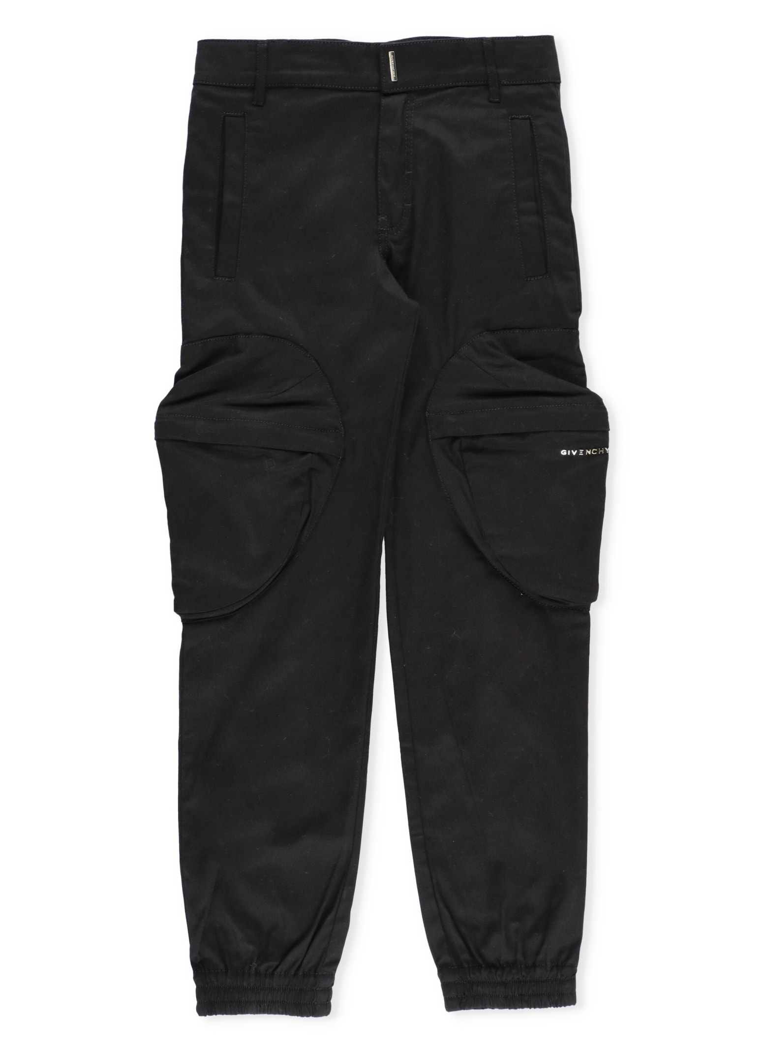 GIVENCHY COTTON CARGO TROUSERS