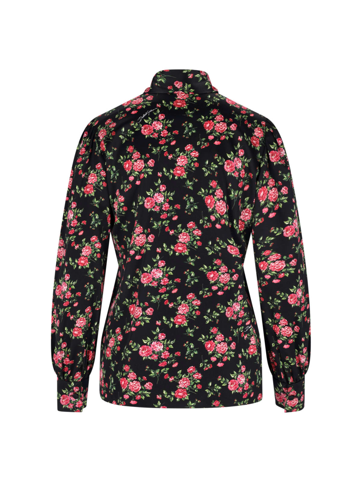 Dolce & Gabbana Silk Shirt In Multi