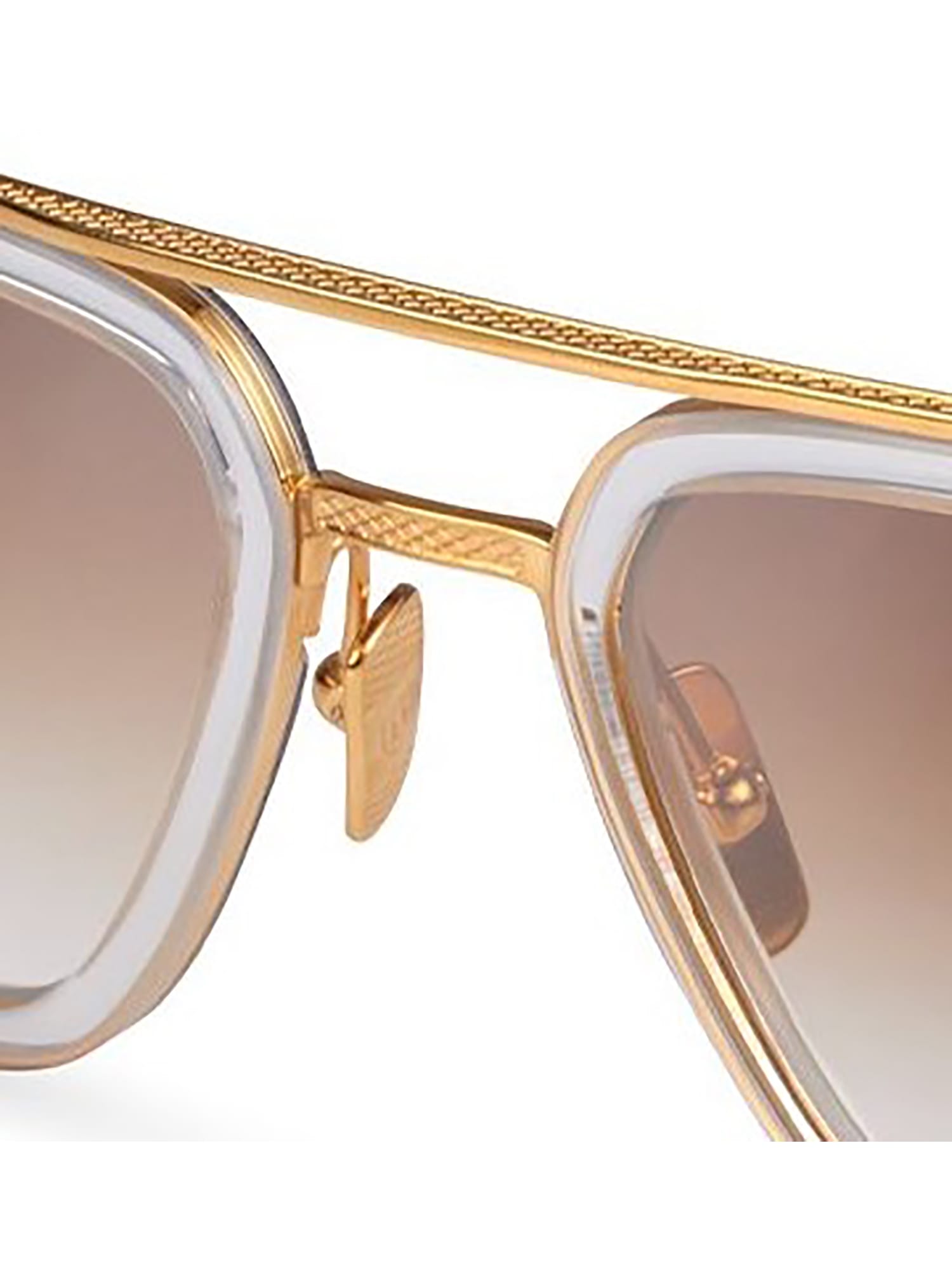 Dita 7806/l/clr/gld/52 Flight.006 Sunglasses In Gold