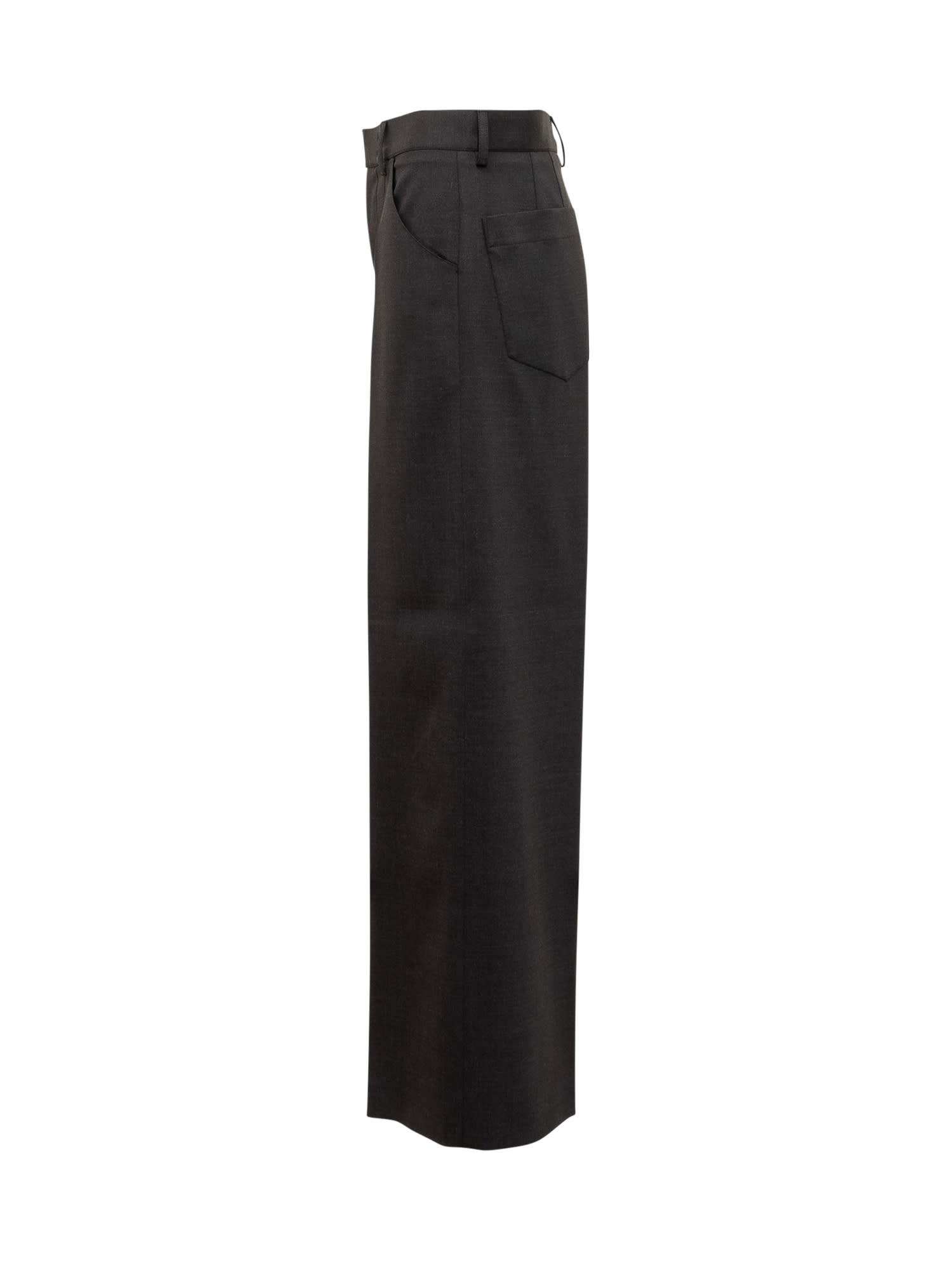 Shop Philosophy Di Lorenzo Serafini Trousers In Grey