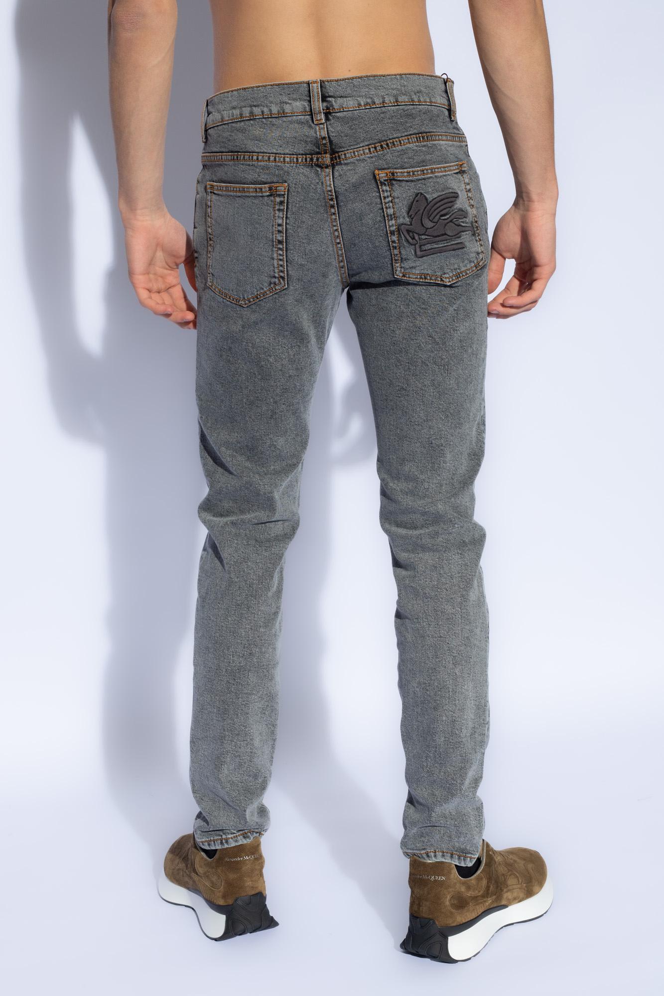 Shop Etro Jeans With Logo