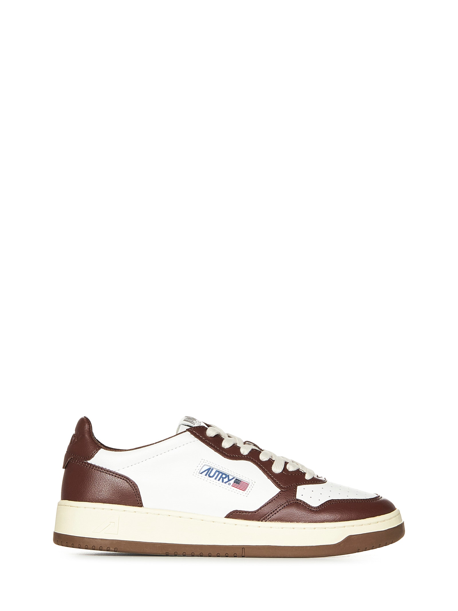 Shop Autry Medalist Low Sneakers In White