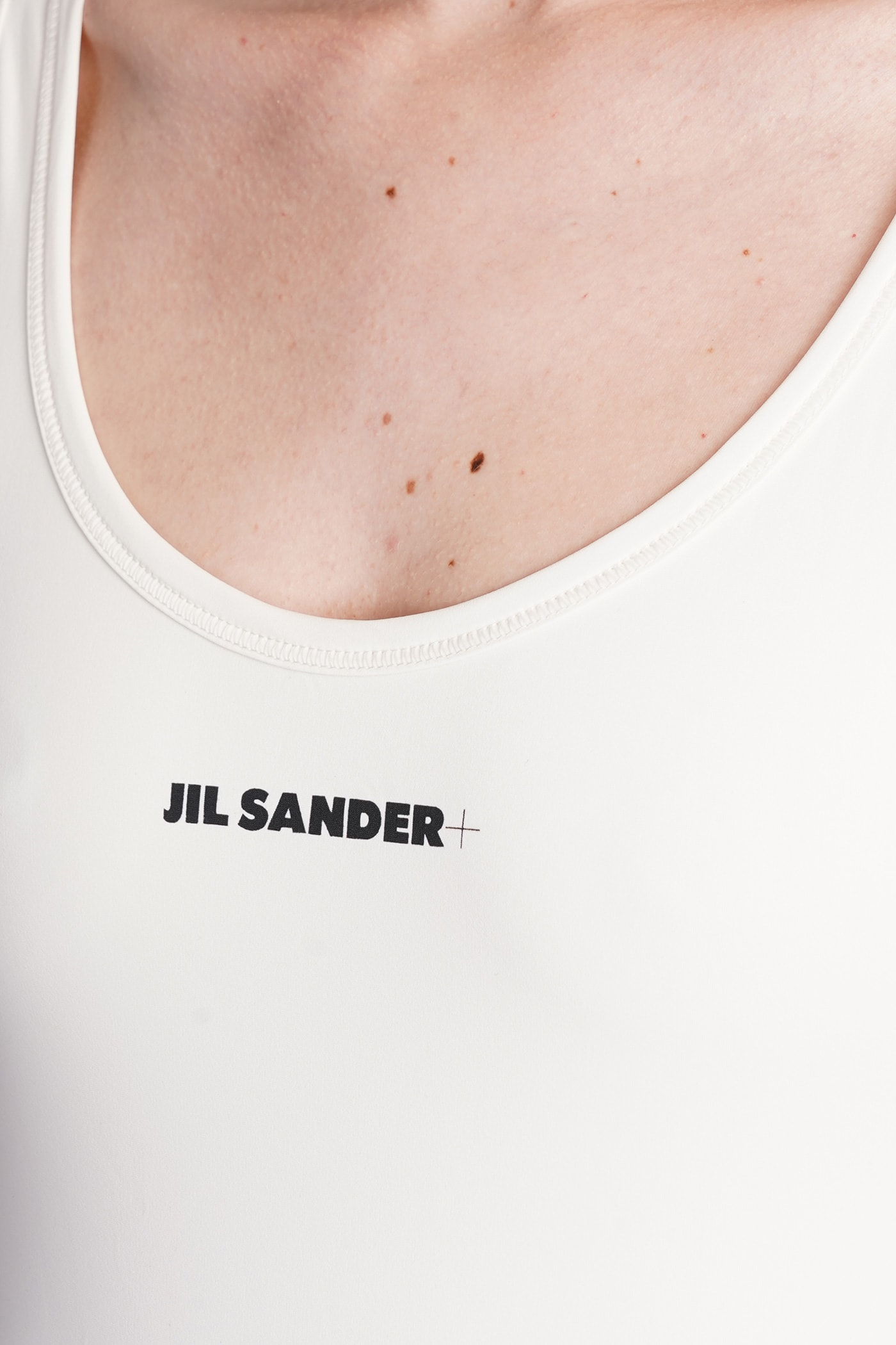 Shop Jil Sander Beachwear In White Polyamide