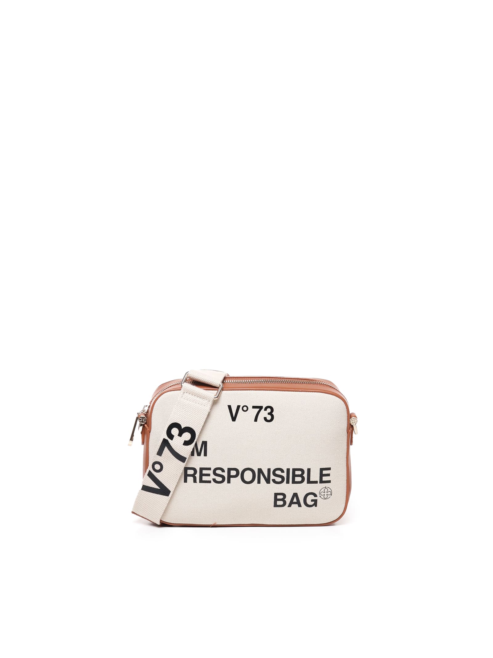 V73 Responsibility Shoulder Bag In Cotton