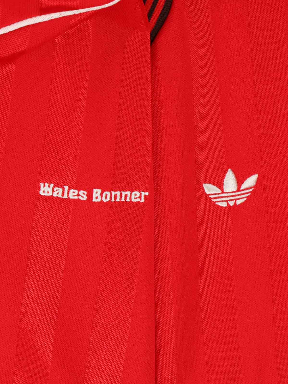 Adidas Originals By Wales Bonner Football T-shirt In Red