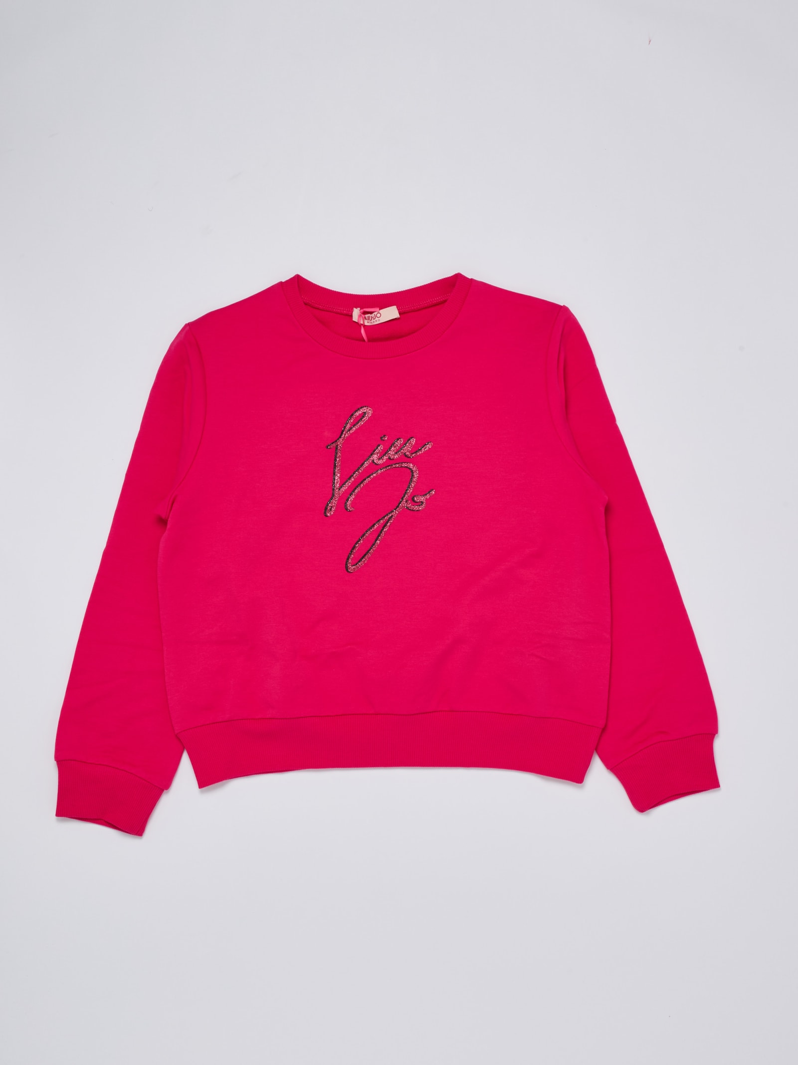 Liu •jo Kids' Sweatshirt Sweatshirt In Fuxia