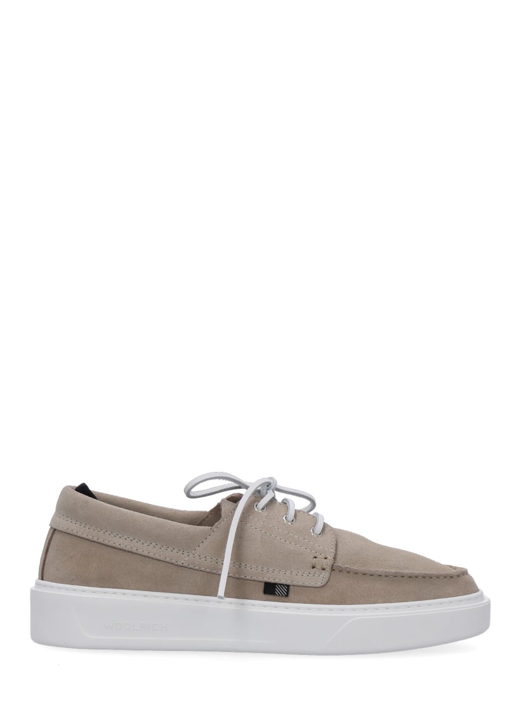 WOOLRICH SUEDE LEATHER BOAT SHOE,WFM211030 1200